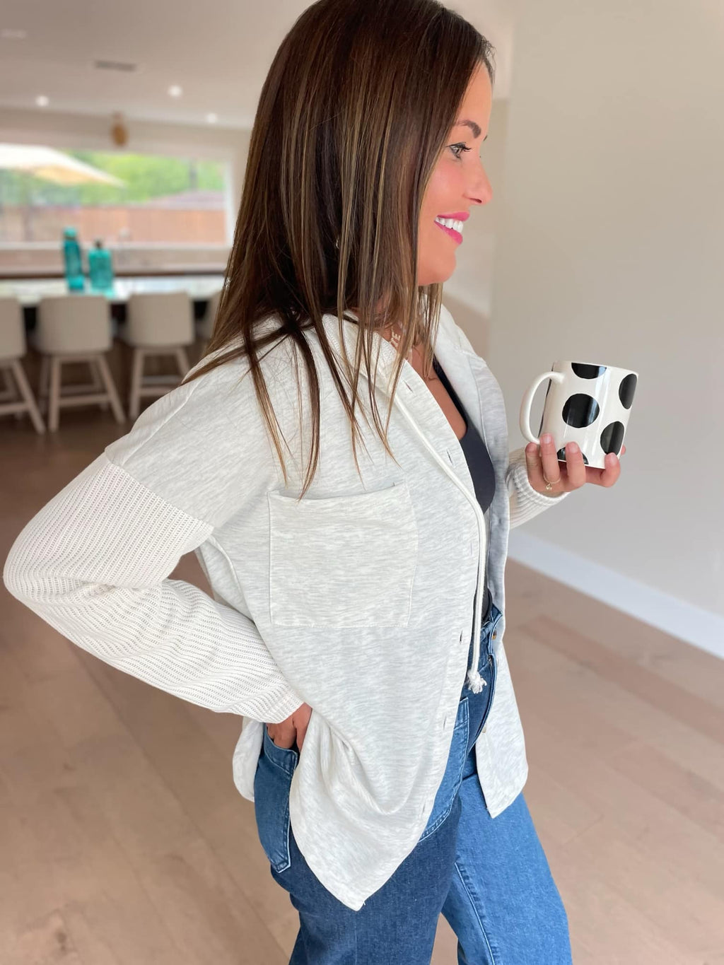 Best Selling Rowan Knit Sleeve Jacket in Three Colors (Online Exclusive)