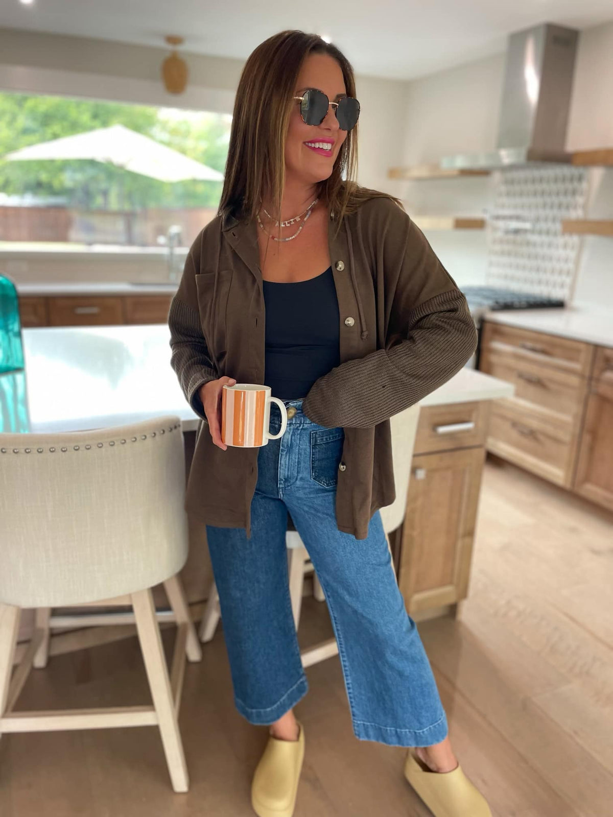Best Selling Rowan Knit Sleeve Jacket in Three Colors (Online Exclusive)
