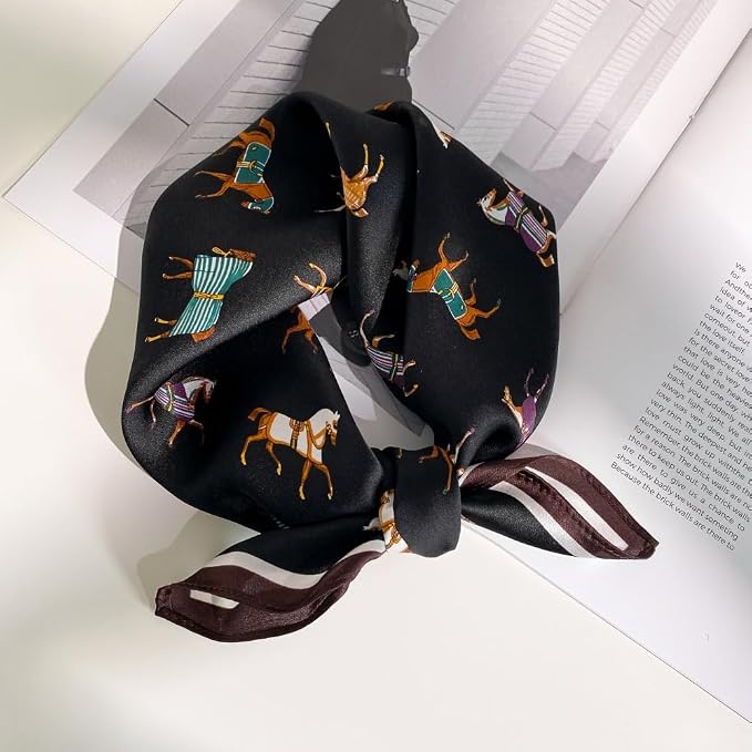 The Silk Square Scarf | Saddle Club