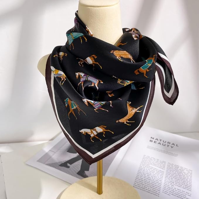 The Silk Square Scarf | Saddle Club