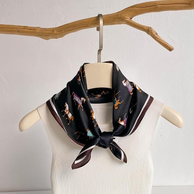 The Silk Square Scarf | Saddle Club