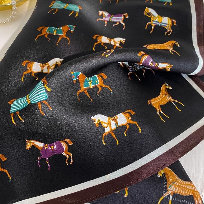 The Silk Square Scarf | Saddle Club
