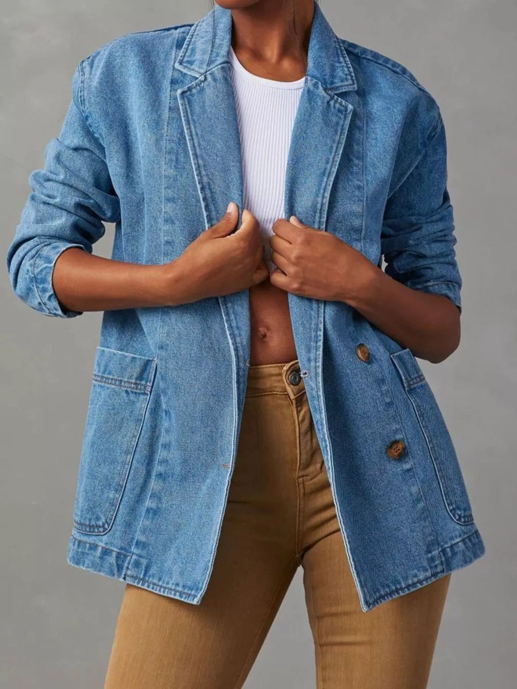 THE DENIM STANDARD BLAZER