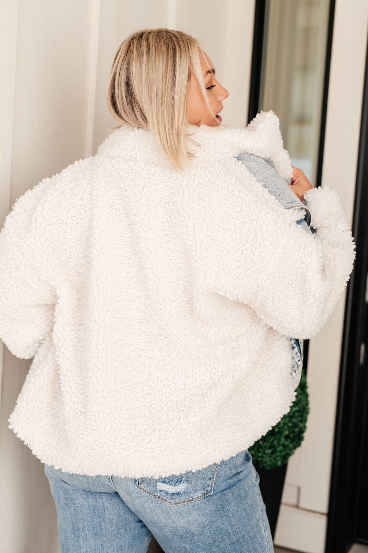 Full Send Sherpa Lined Denim Jacket (Online Exclusive)