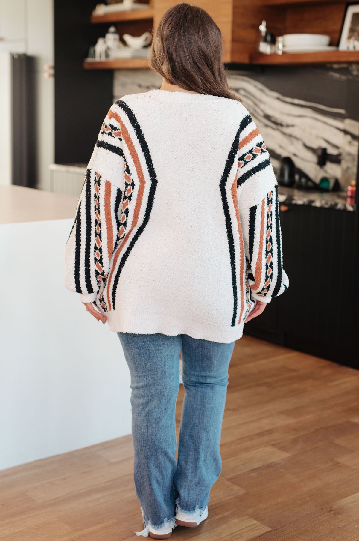 Holding On Aztec Print Cardigan (Online Exclusive)