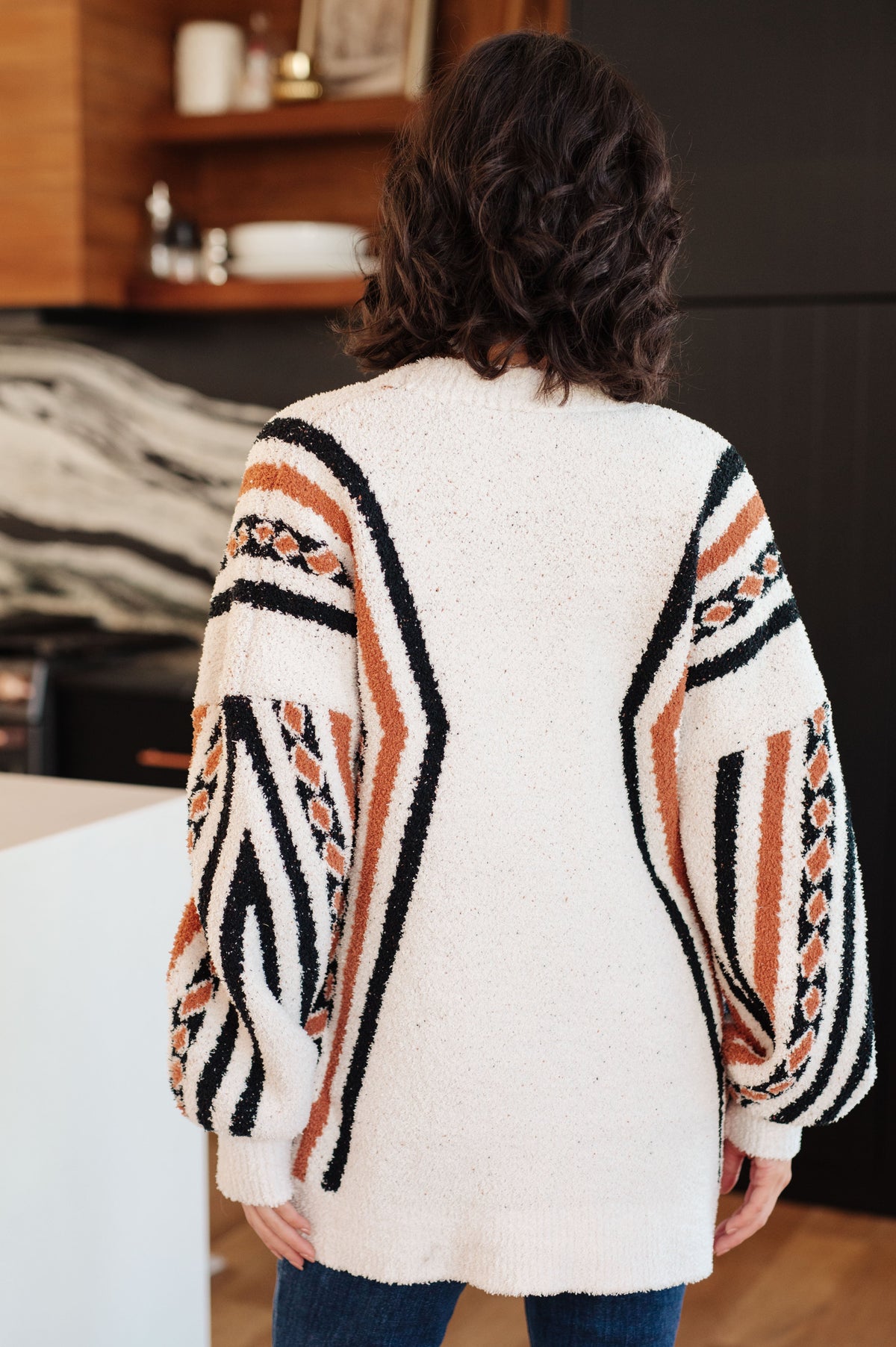 Holding On Aztec Print Cardigan (Online Exclusive)