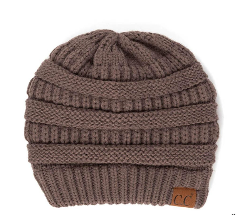 CC Ribbed Beanie