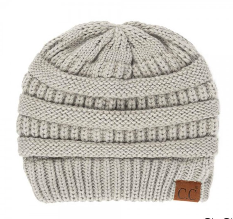 CC Ribbed Beanie