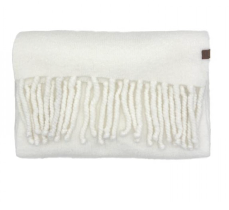 CC Heathered solid Woven Scarf