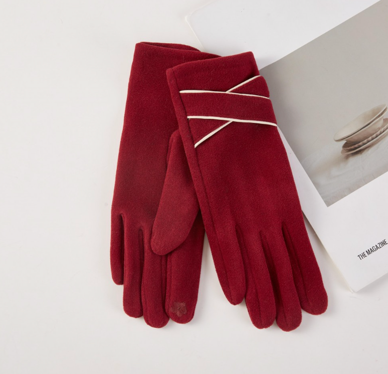 Faux Wool Gloves