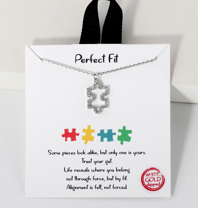 Puzzle Piece Pendant - Various Styles
