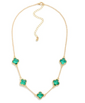 Green Clover Necklace