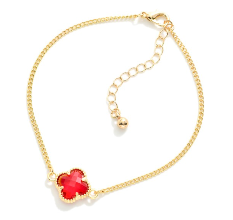 Red Clover Bracelet