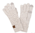 Cable Knit Gloves