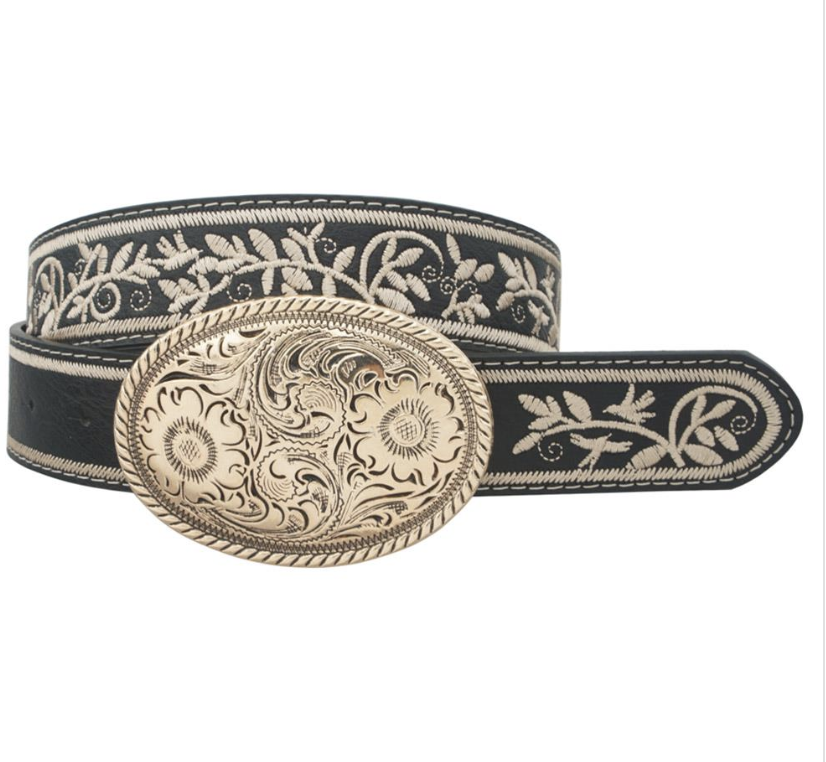 Oval Buckle Belt