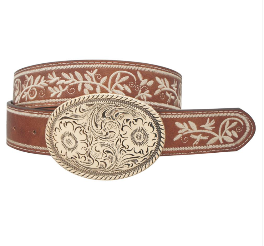 Oval Buckle Belt
