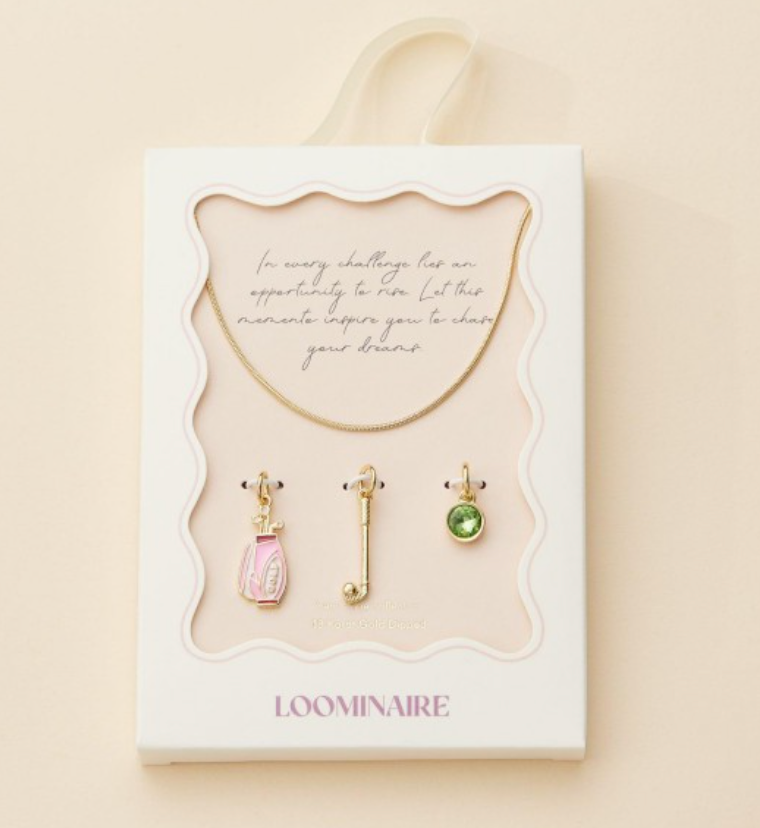 GOLF CHARM NECKLACE