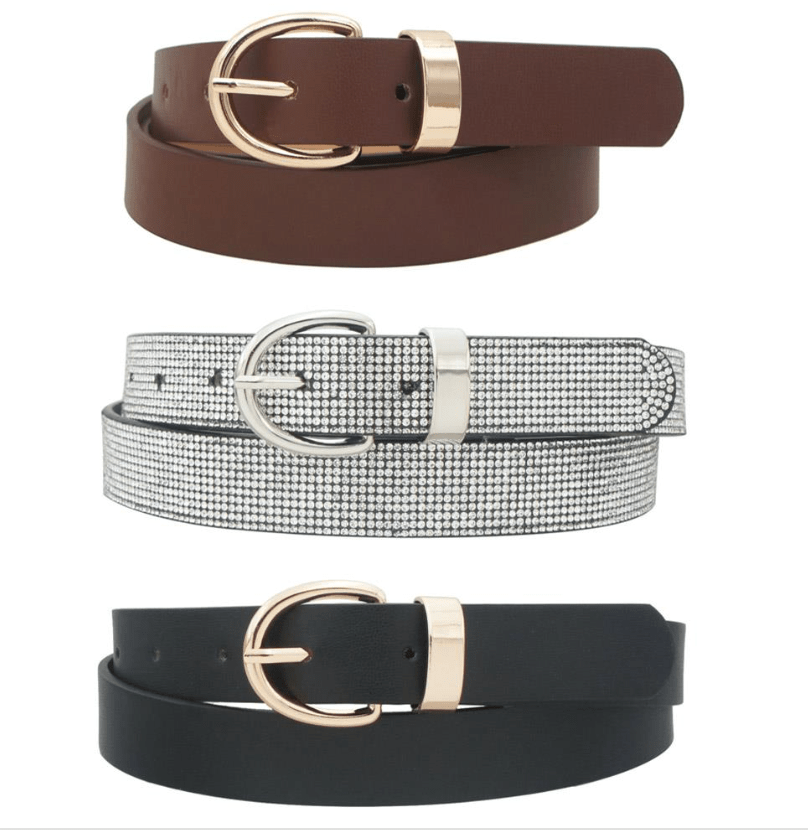 Basic Buckle Belt-Plus size- Select Options - Cami's Little Shop
