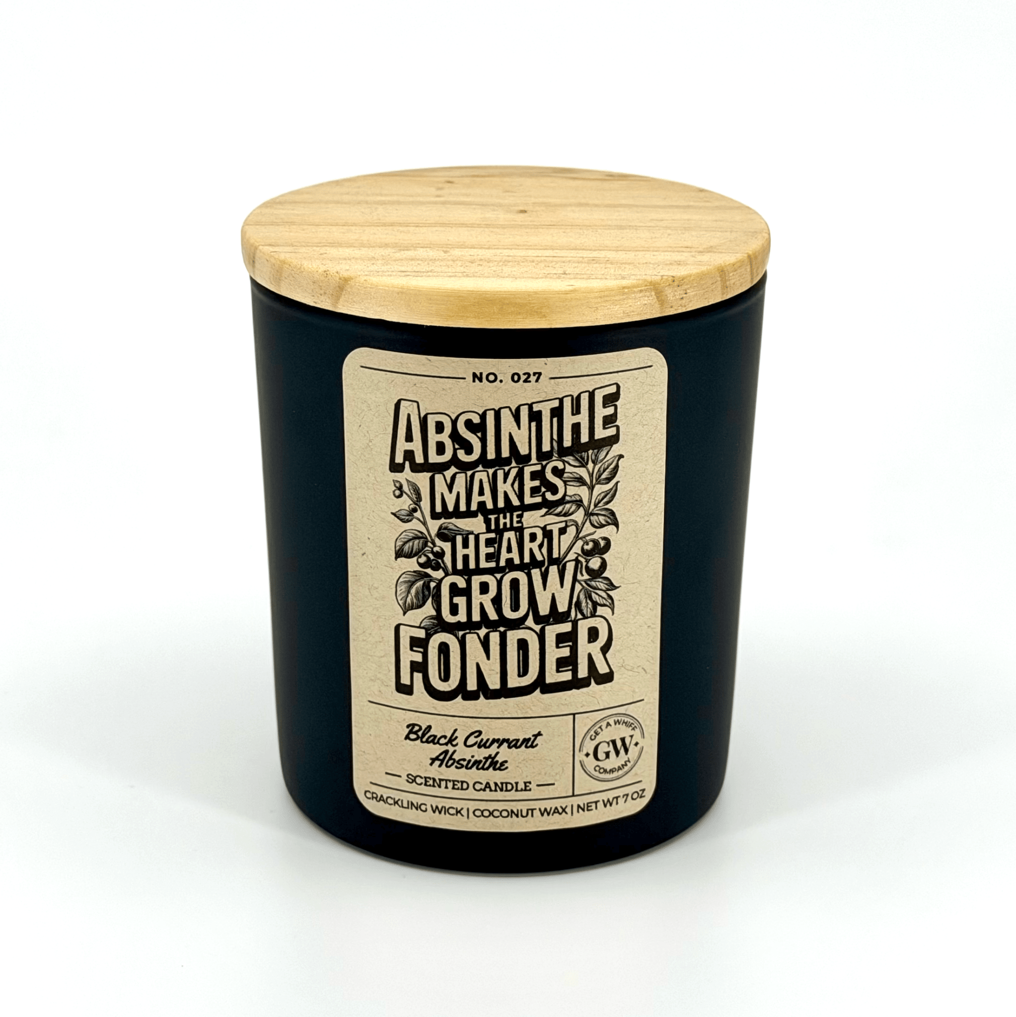 Black Currant & Absinthe Scented Candle (Absinthe Makes the Heart Grow Fonder) - Cami's Little Shop