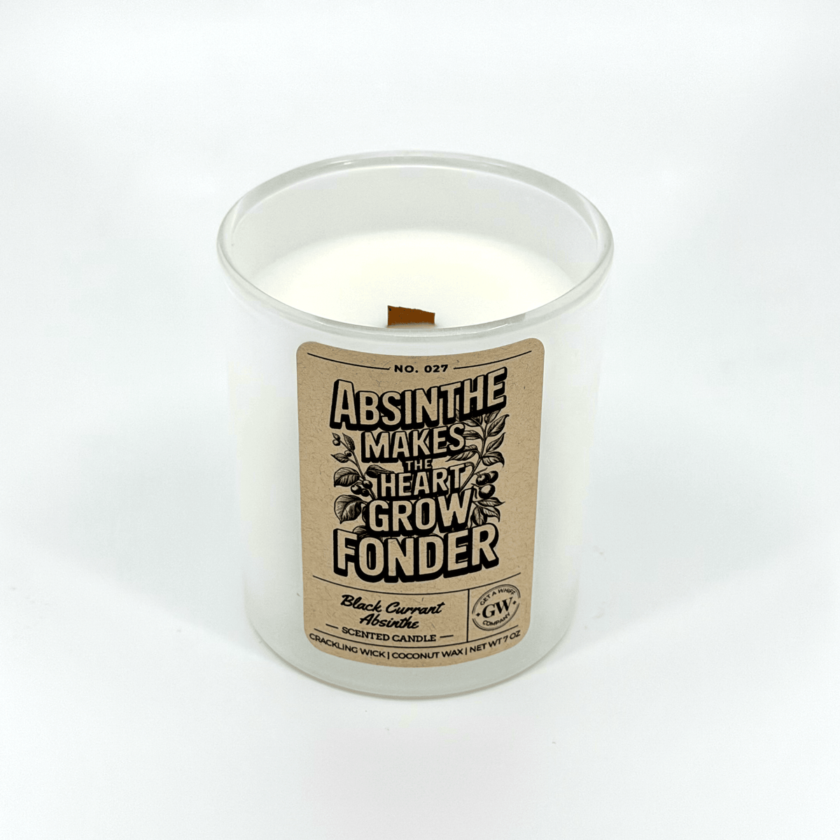 Black Currant & Absinthe Scented Candle (Absinthe Makes the Heart Grow Fonder) - Cami's Little Shop