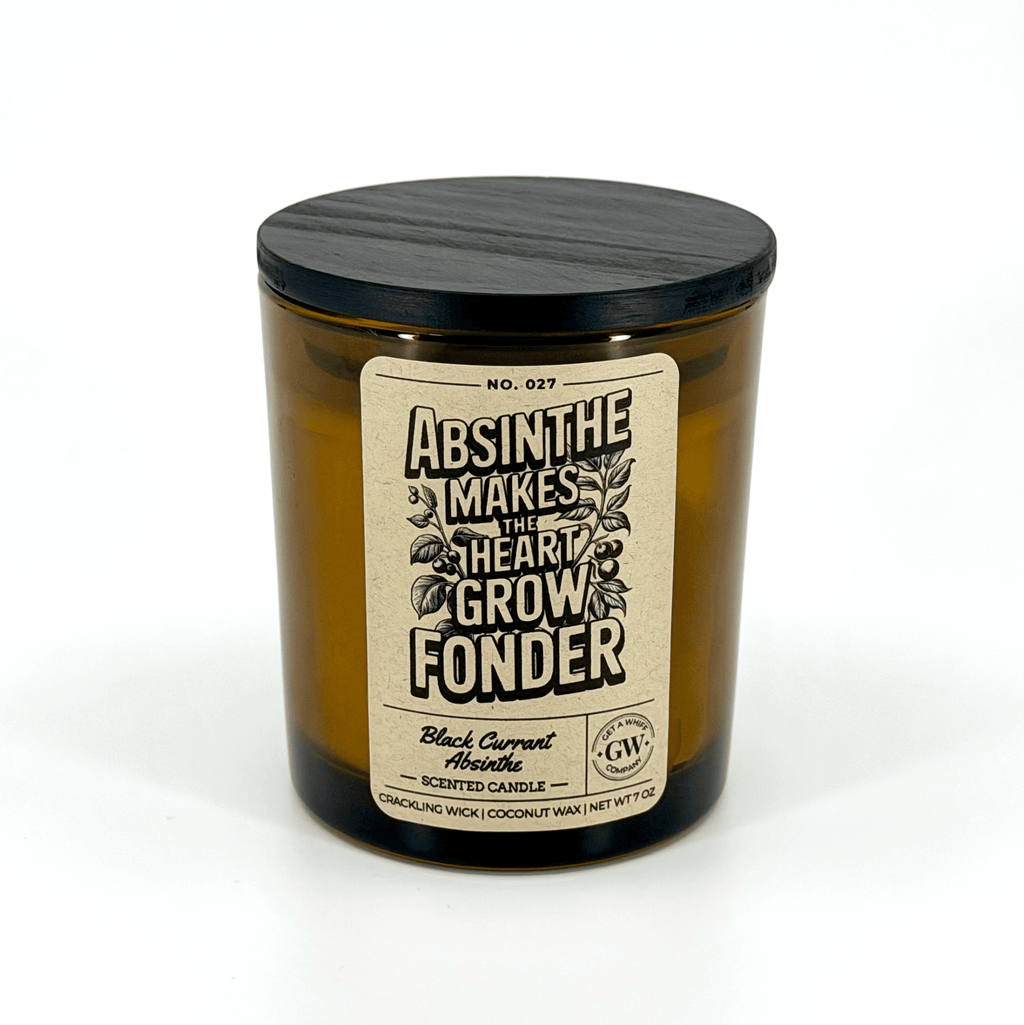 Black Currant & Absinthe Scented Candle (Absinthe Makes the Heart Grow Fonder) - Cami's Little Shop