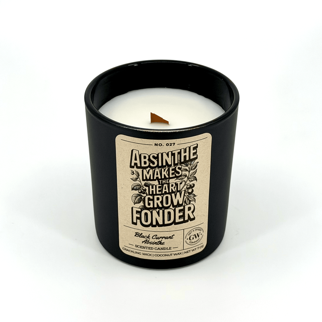 Black Currant & Absinthe Scented Candle (Absinthe Makes the Heart Grow Fonder) - Cami's Little Shop