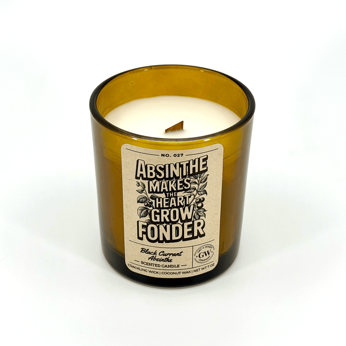 Black Currant & Absinthe Scented Candle (Absinthe Makes the Heart Grow Fonder) - Cami's Little Shop