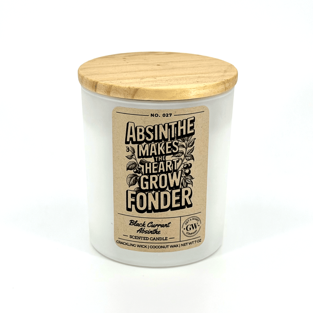 Black Currant & Absinthe Scented Candle (Absinthe Makes the Heart Grow Fonder) - Cami's Little Shop