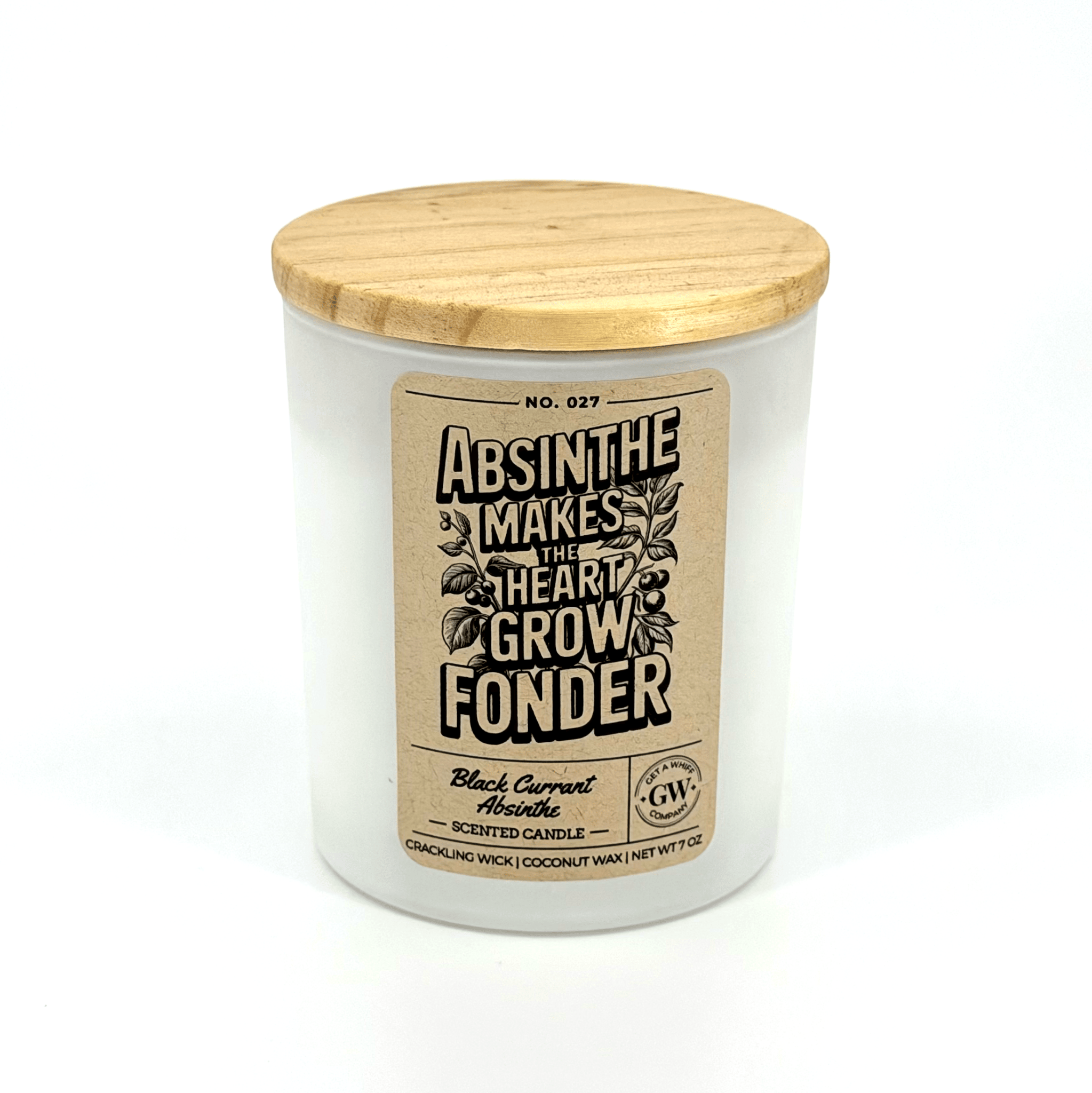 Black Currant & Absinthe Scented Candle (Absinthe Makes the Heart Grow Fonder) - Cami's Little Shop
