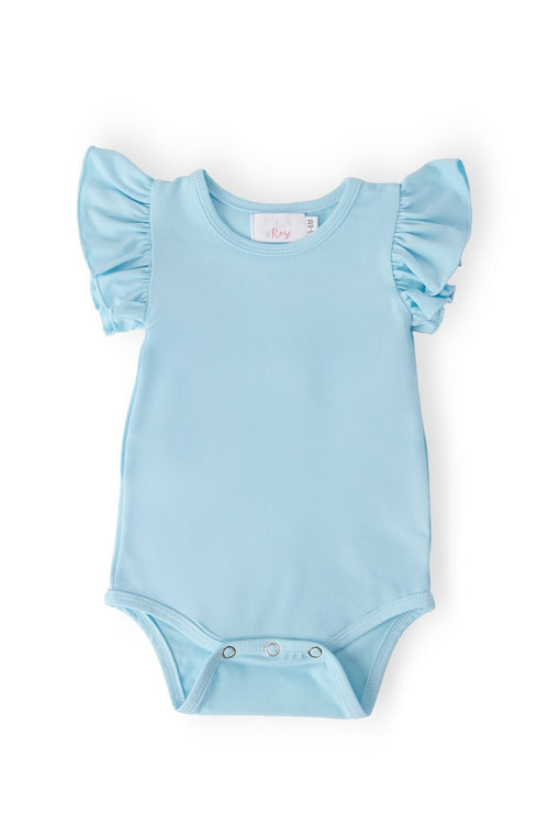 Bluebird S/S Flutter Bodysuit - Cami's Little Shop
