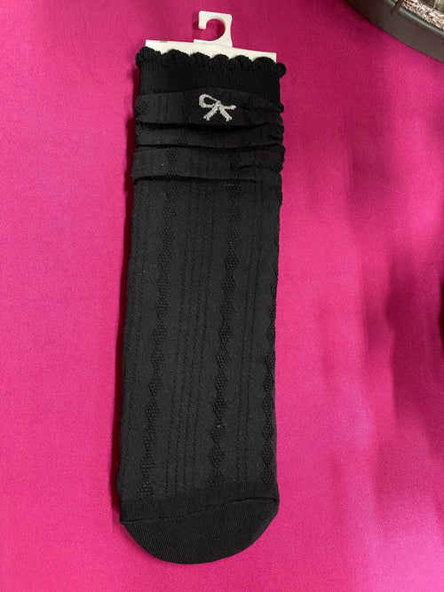 Bow Socks - Cami's Little Shop