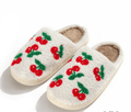 Cherries Slide On Slippers - Cami's Little Shop