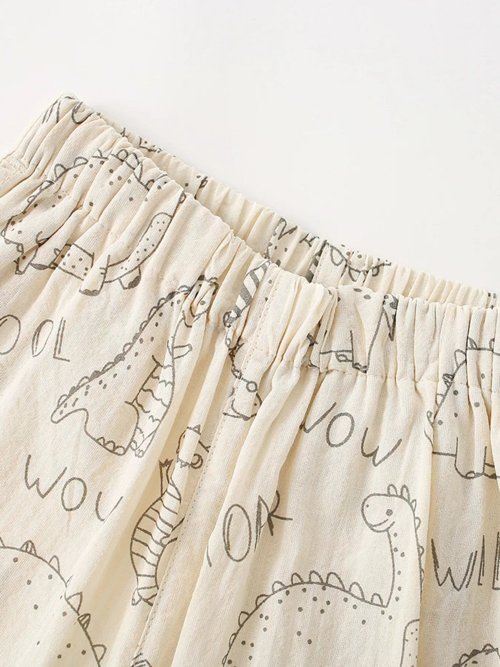 Children's Dinosaur Print Elastic Waist Pants - Cami's Little Shop