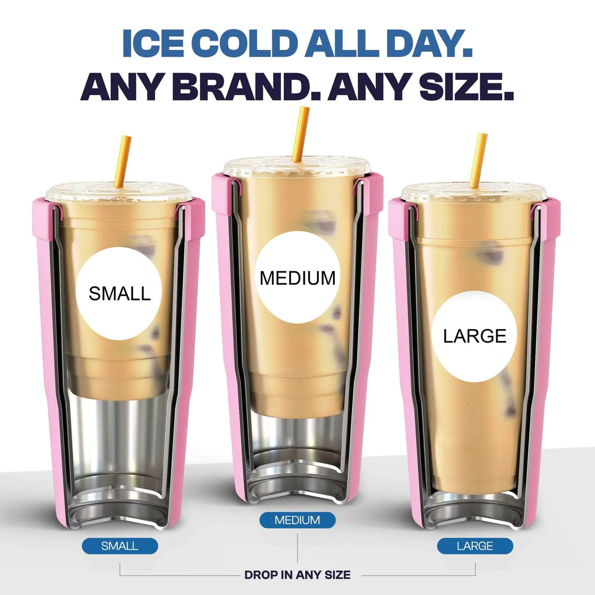 TO-GO BUDDY™ UNIVERSAL CUP INSULATOR (NEW LID)
