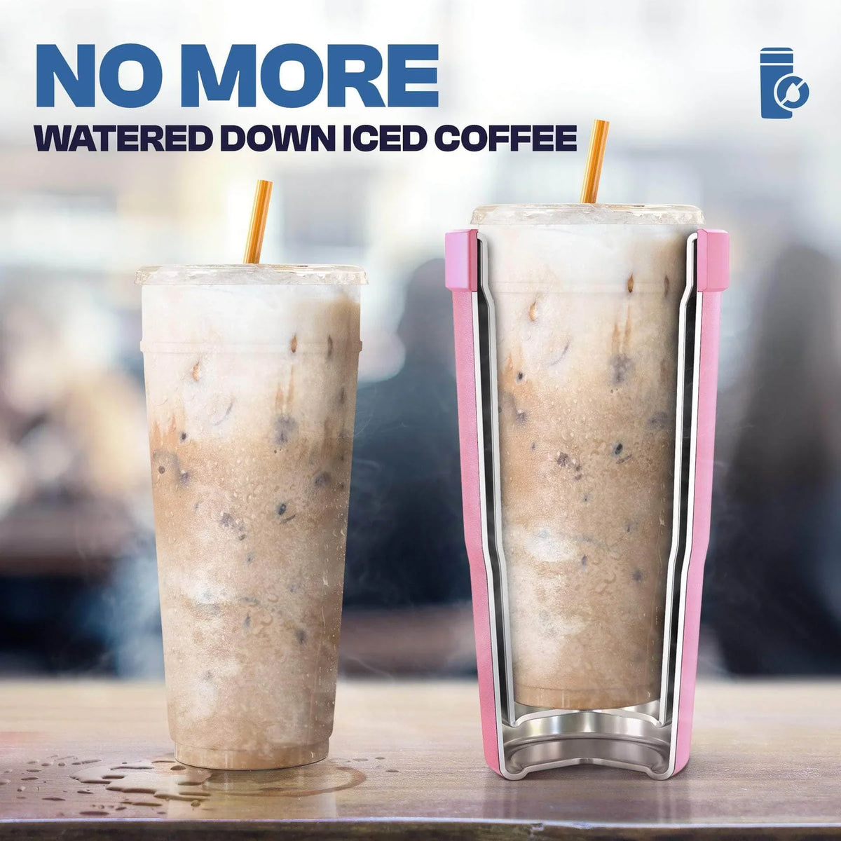 TO-GO BUDDY™ UNIVERSAL CUP INSULATOR (NEW LID)