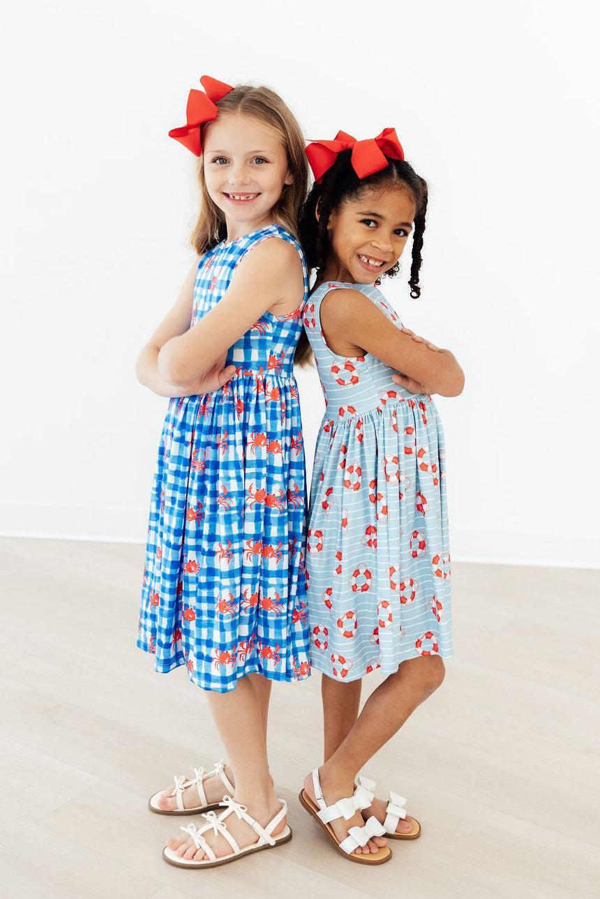 Crabby Cutie Tank Twirl Dress - Cami's Little Shop