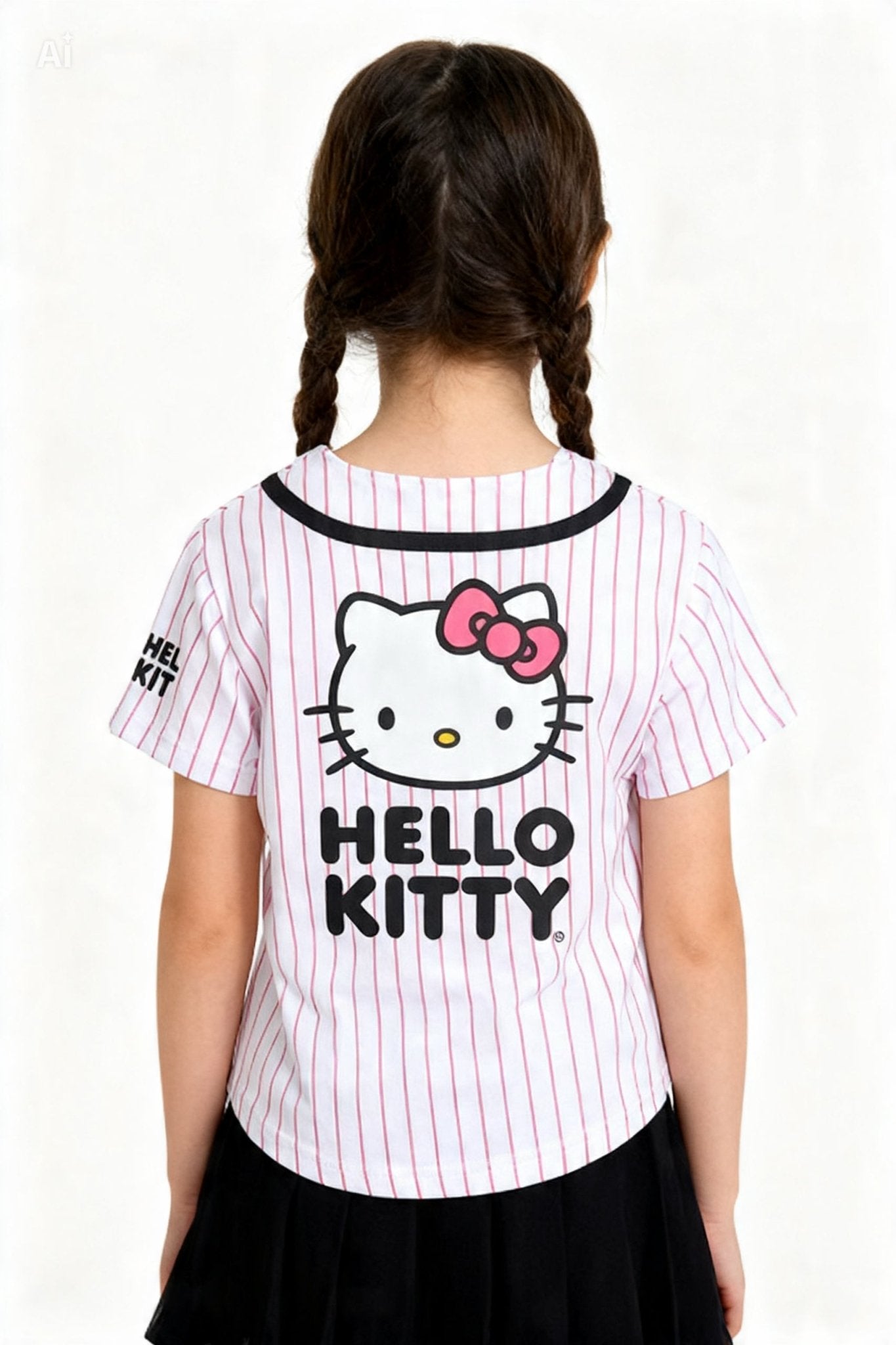 Hello Kitty Pink Baseball Jersey - Cami's Little Shop