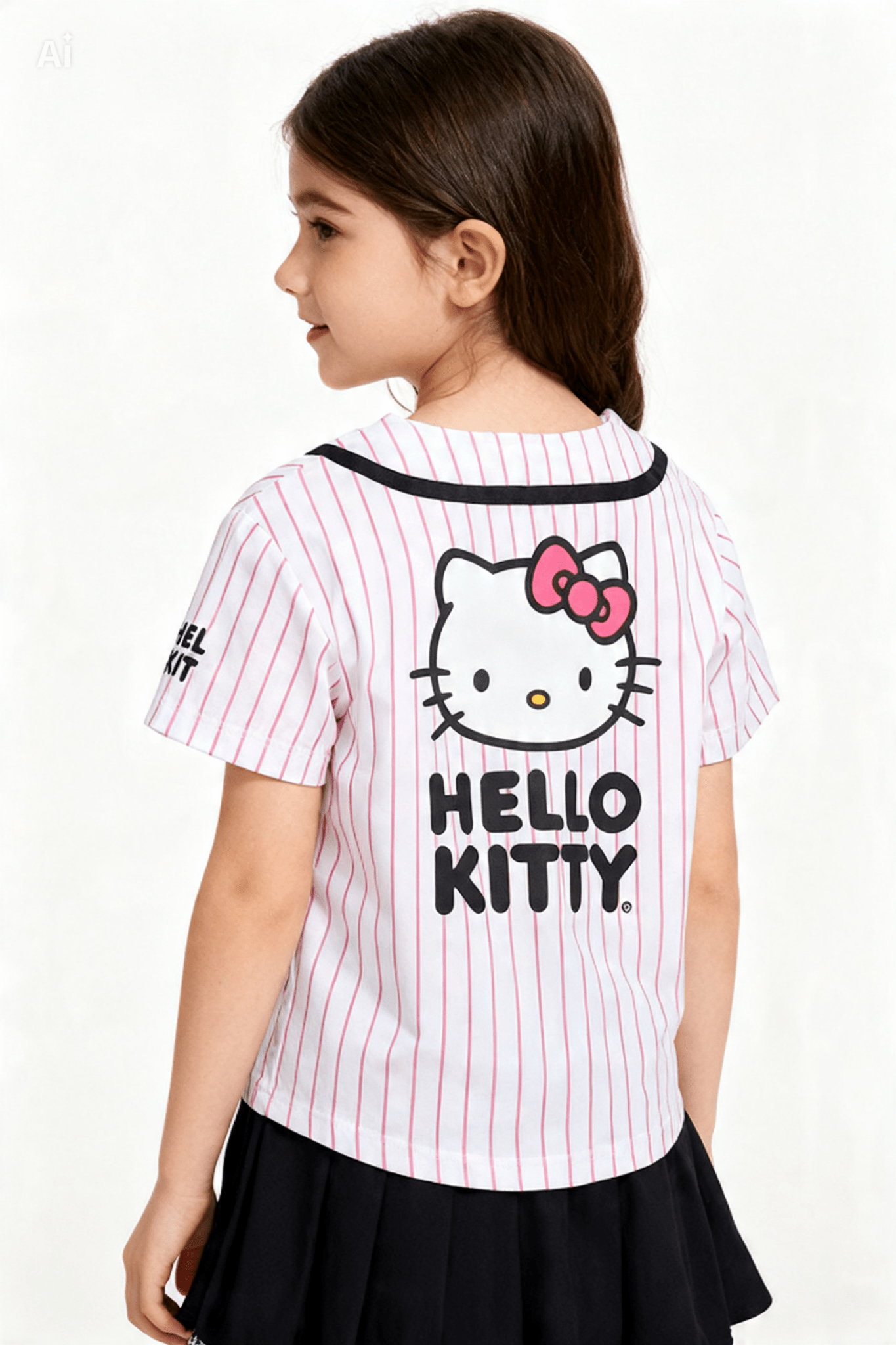 Hello Kitty Pink Baseball Jersey - Cami's Little Shop