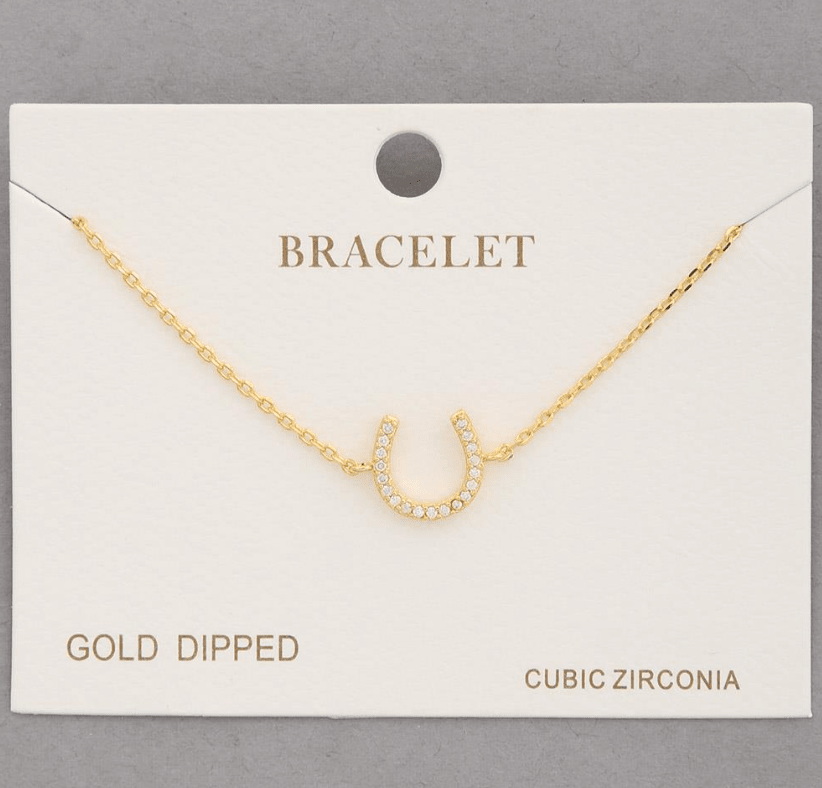 Horseshoe Bracelet -Select Options - Cami's Little Shop