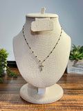 Link Detail Cross Pendant - Cami's Little Shop