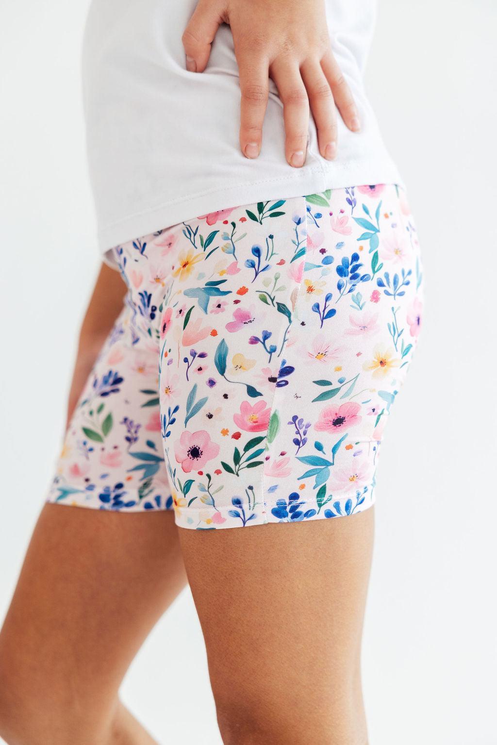 Morning Meadows Twirl Shorts - Cami's Little Shop