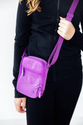 Neon Purple Crossbody Bag - Cami's Little Shop