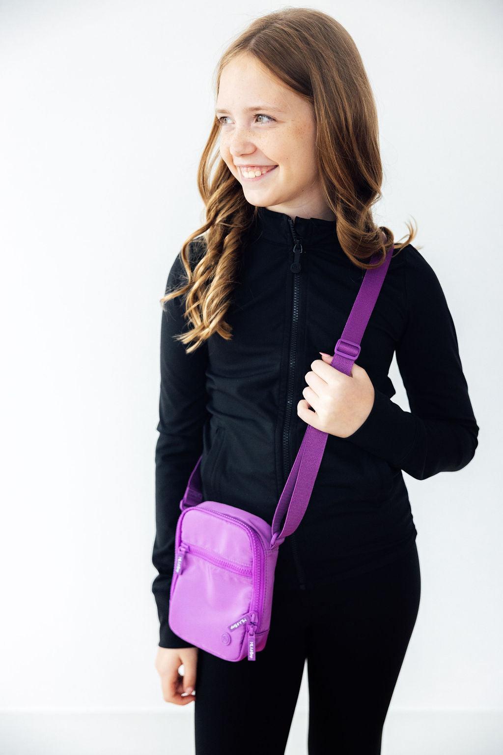 Neon Purple Crossbody Bag - Cami's Little Shop