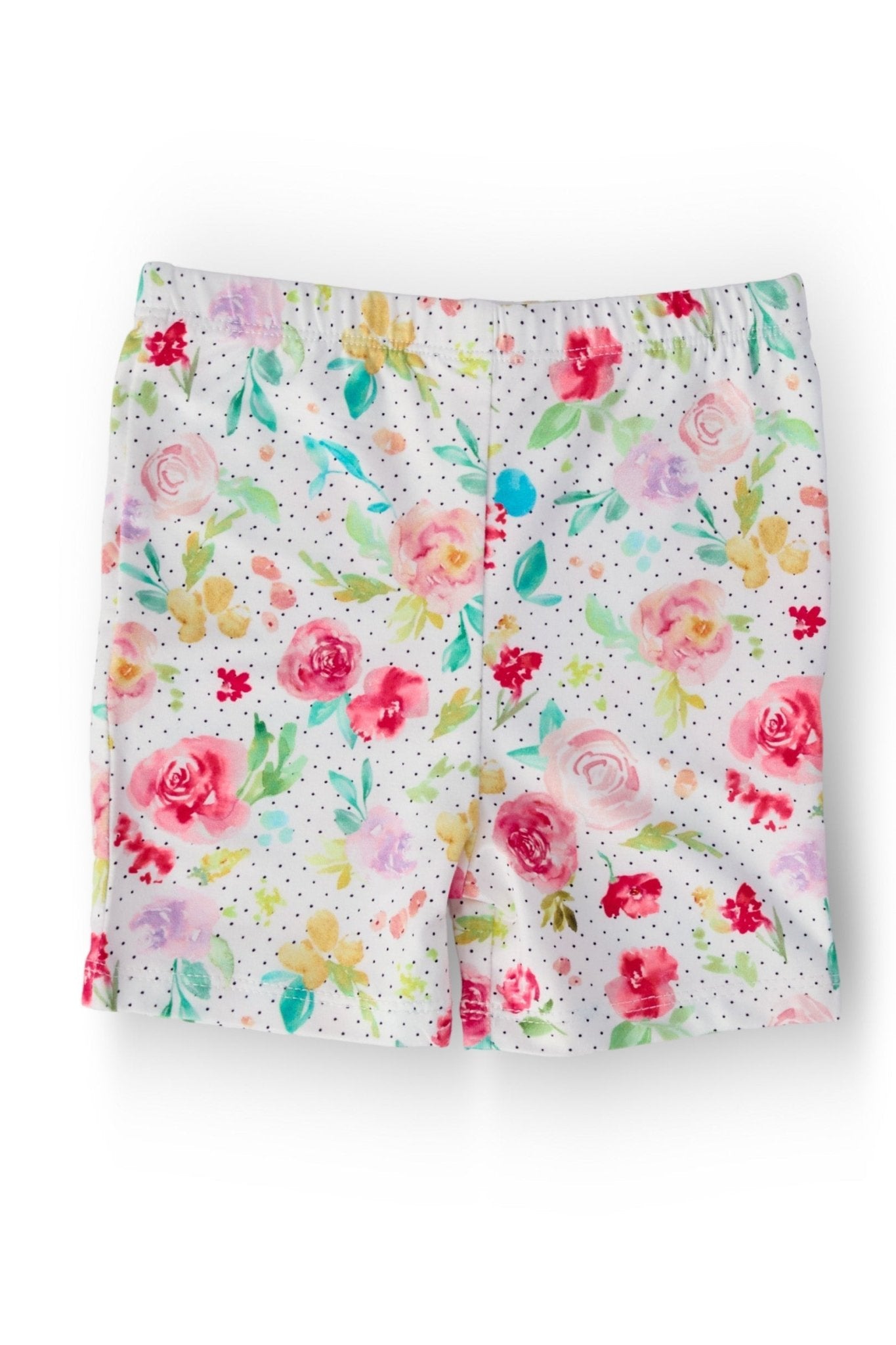 Painted Posies Twirl Shorts - Cami's Little Shop