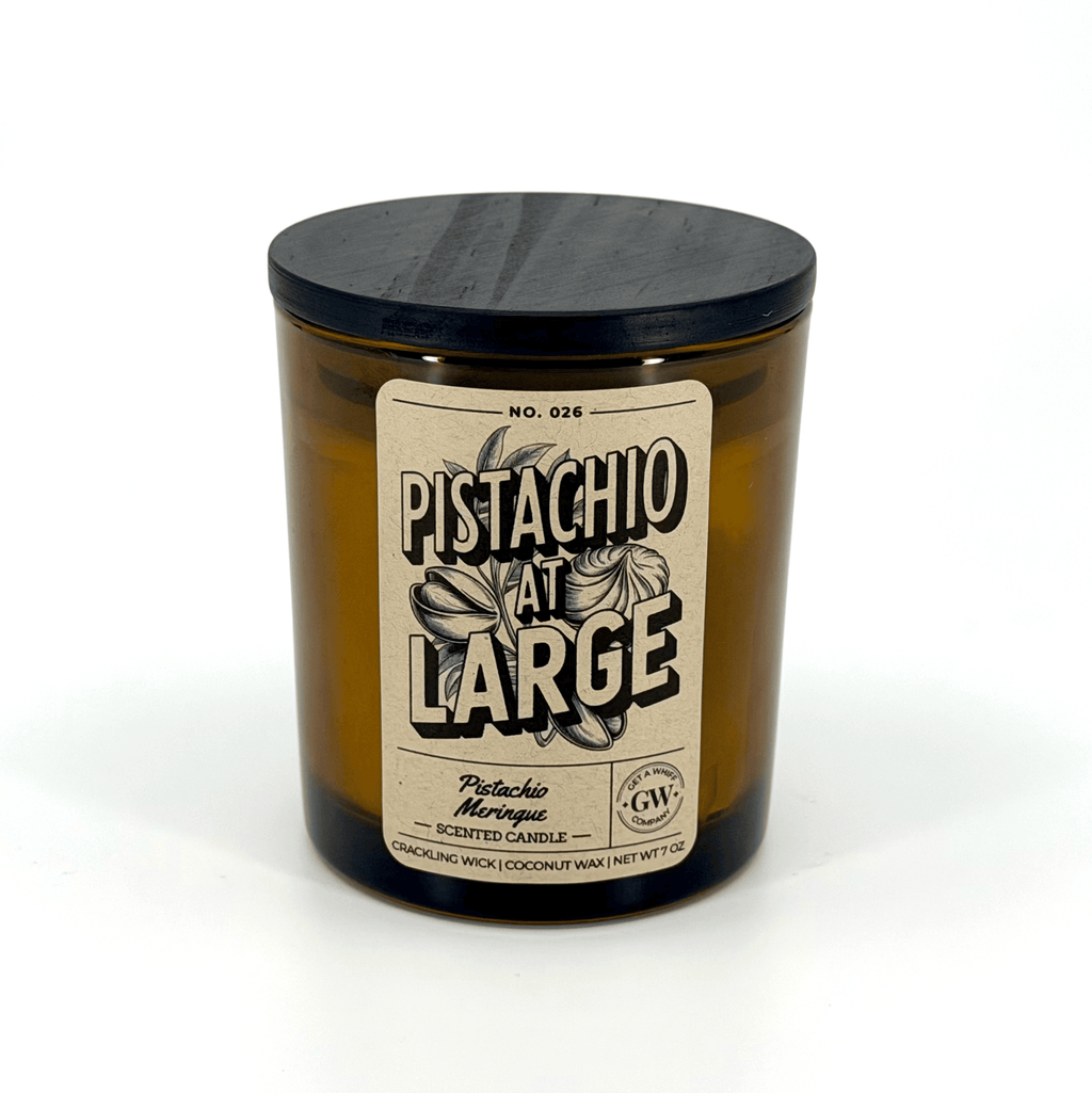Pistachio Meringue Scented Candle (Pistachio at Large) - Cami's Little Shop