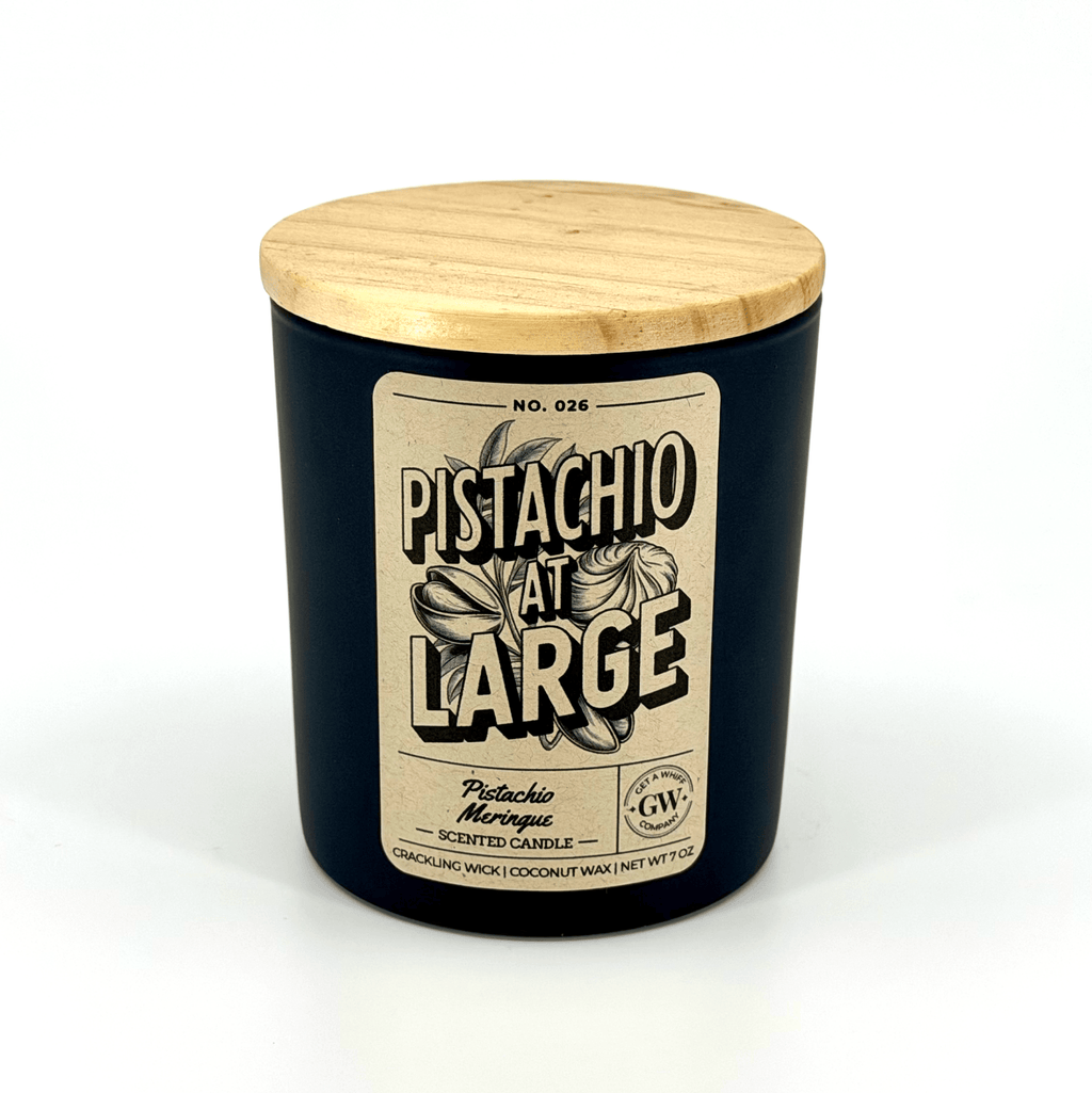 Pistachio Meringue Scented Candle (Pistachio at Large) - Cami's Little Shop