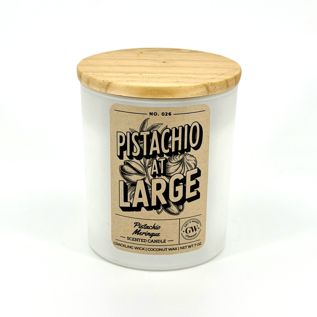 Pistachio Meringue Scented Candle (Pistachio at Large) - Cami's Little Shop