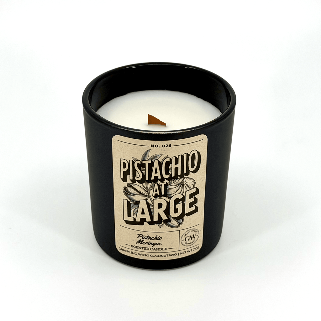 Pistachio Meringue Scented Candle (Pistachio at Large) - Cami's Little Shop