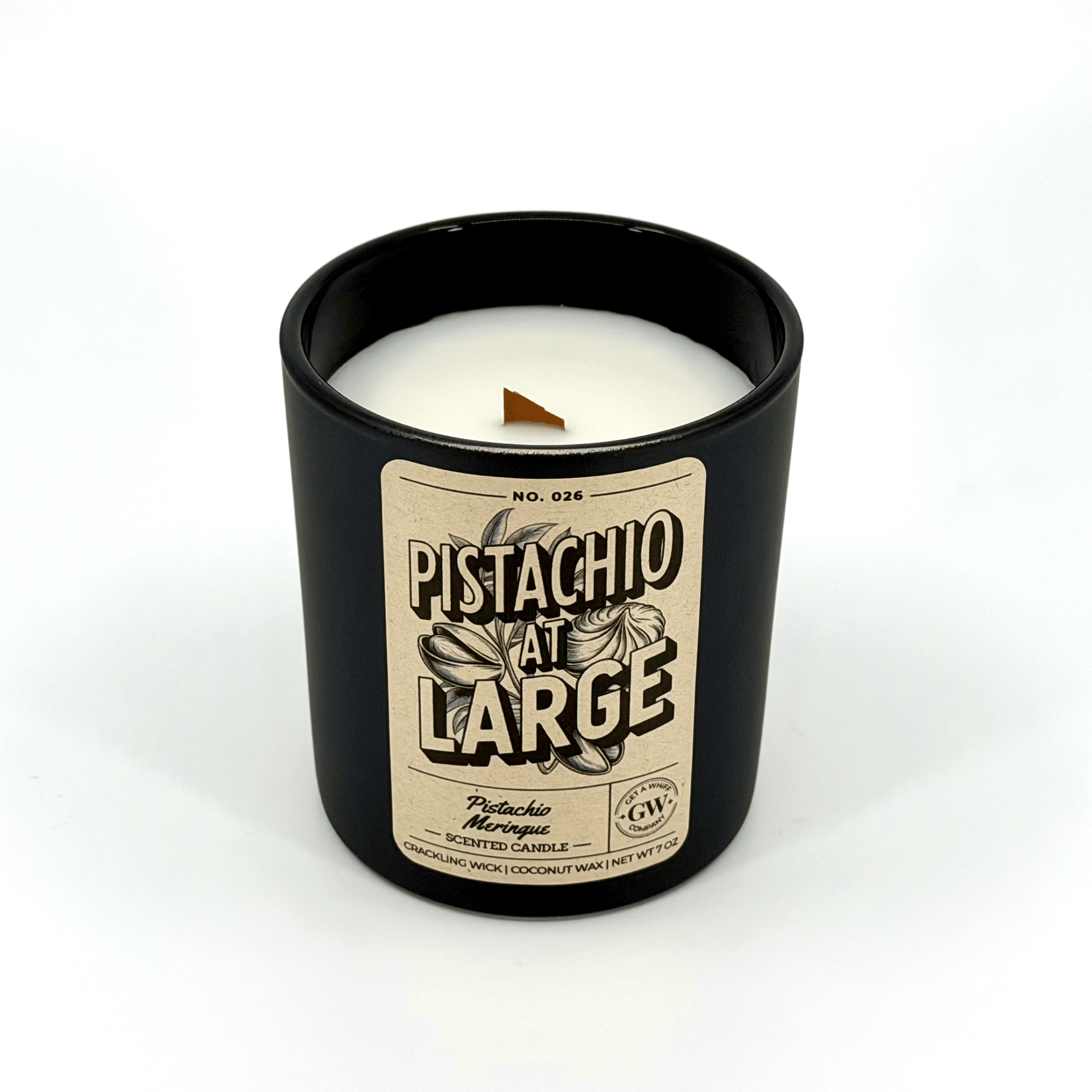 Pistachio Meringue Scented Candle (Pistachio at Large) - Cami's Little Shop