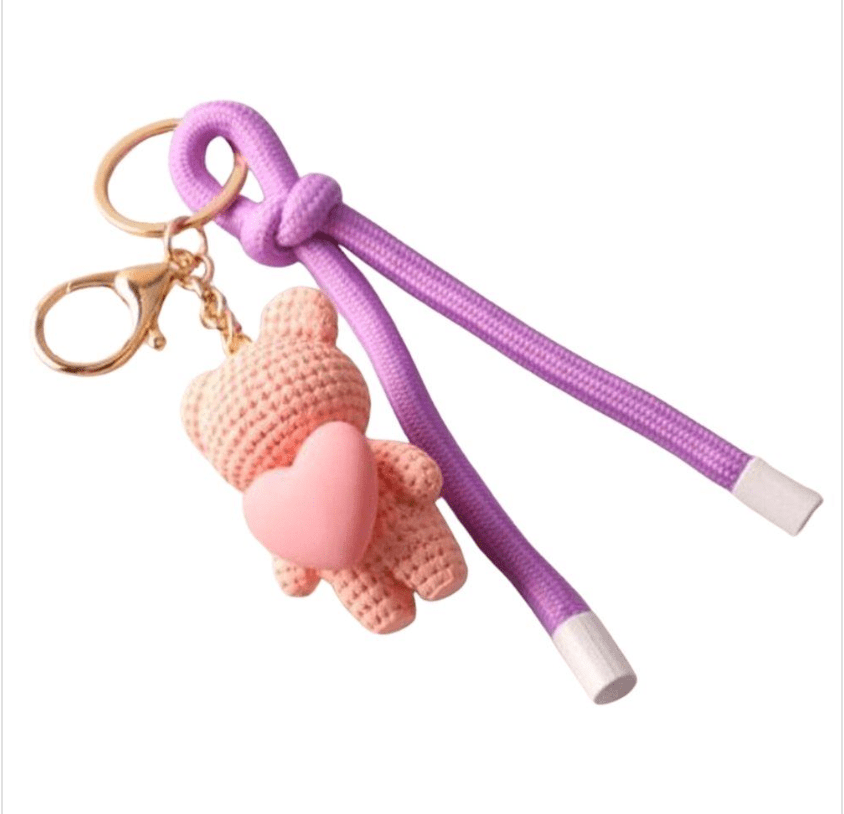 Puffy Key Chain - Cami's Little Shop
